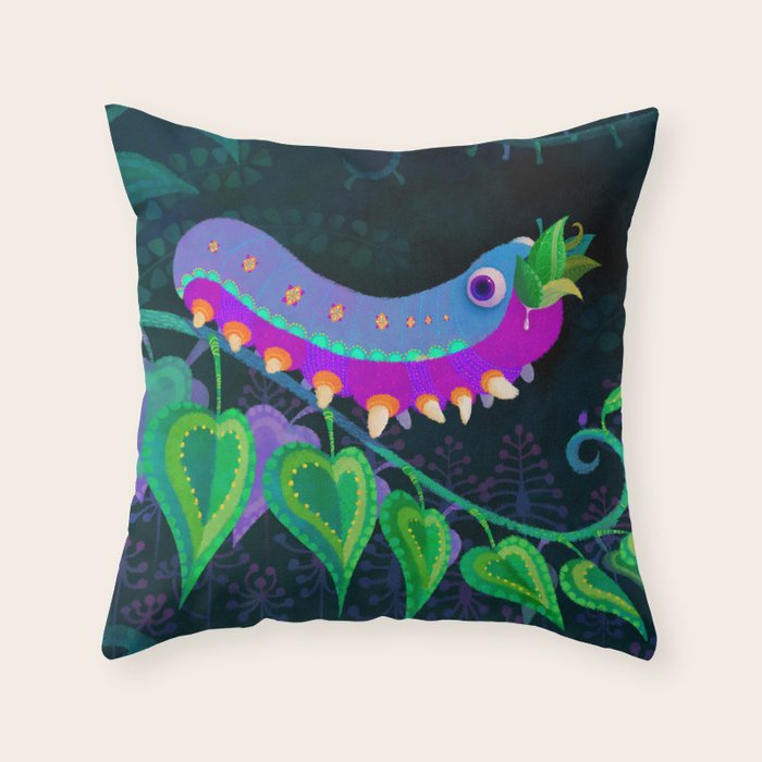 Eat Too much Throw Pillow Gallery Image 1