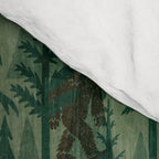 Subtle Sasquatch - Forest  Comforter Gallery Image 4