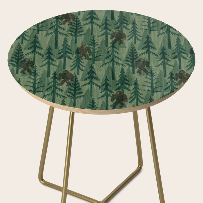 Subtle Sasquatch - Forest  Side Table Gallery Image 2