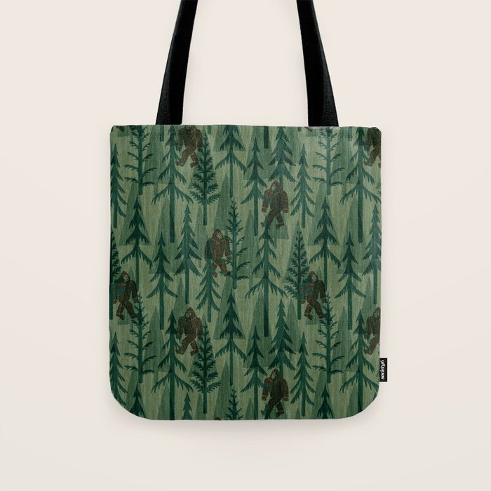 Subtle Sasquatch - Forest  Tote Bag Gallery Image 1
