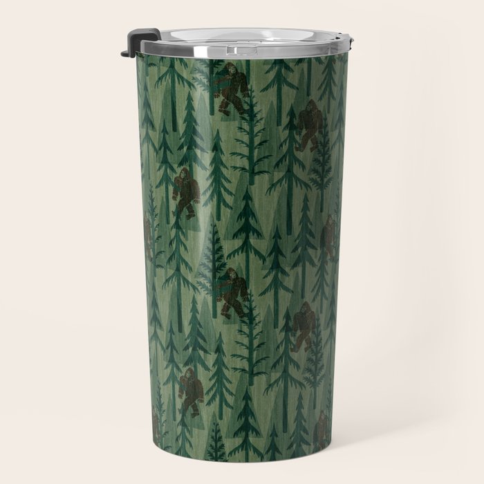 Subtle Sasquatch - Forest  Travel Mug Gallery Image 3