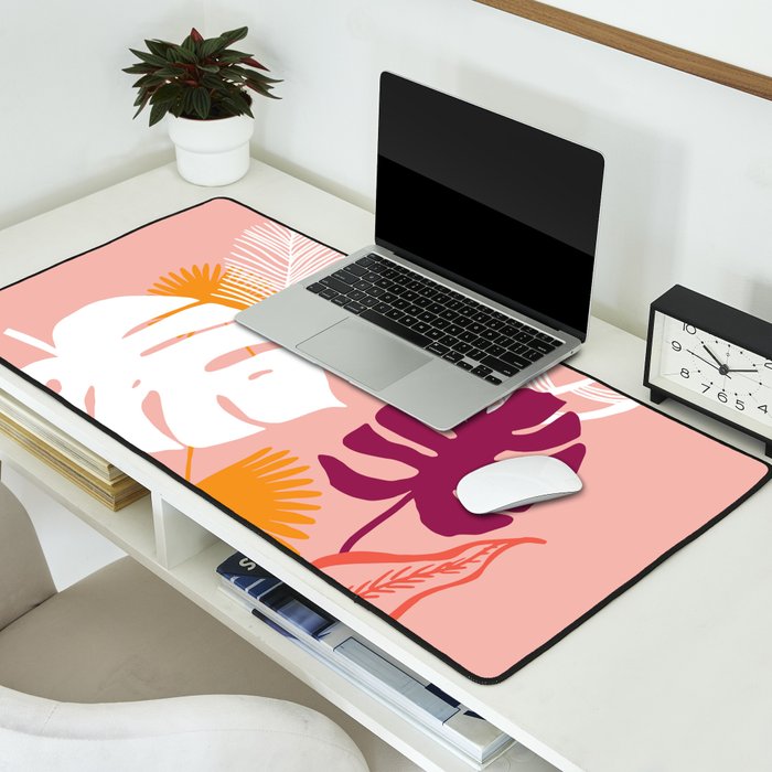 aloha, print Desk Mat Gallery Image 2