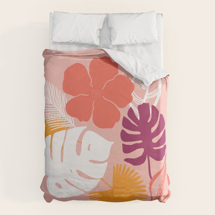 aloha, print Duvet Cover Gallery Image 6