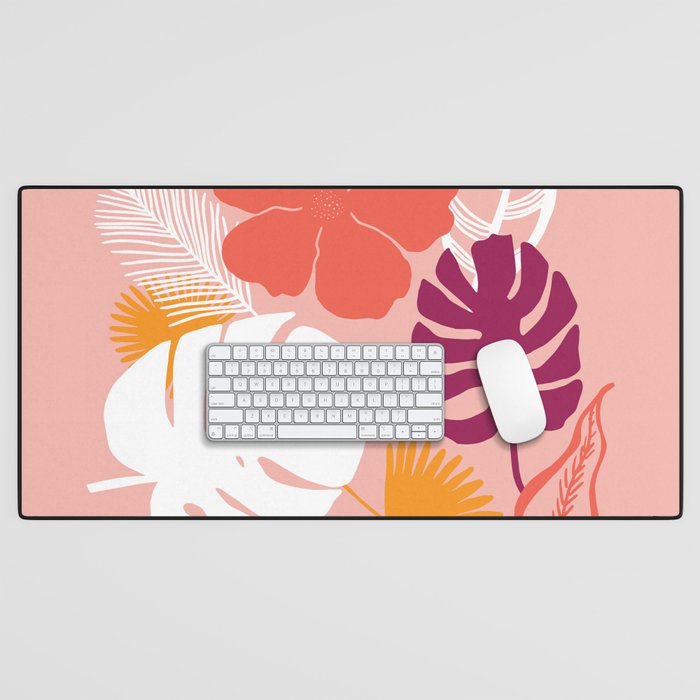 aloha, print Desk Mat Gallery Image 1