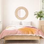aloha, print Duvet Cover Gallery Image 3