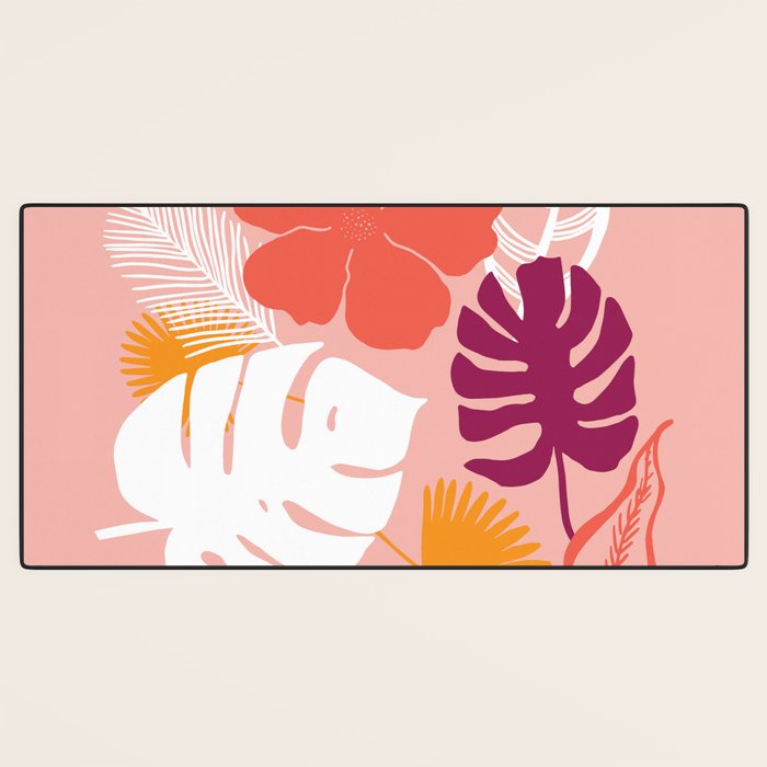 aloha, print Desk Mat Gallery Image 3