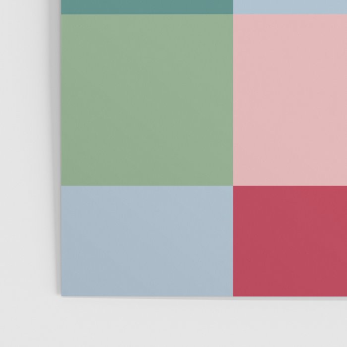 Bold Colorful Checks Pattern - Large XXII Poster Gallery Image 3