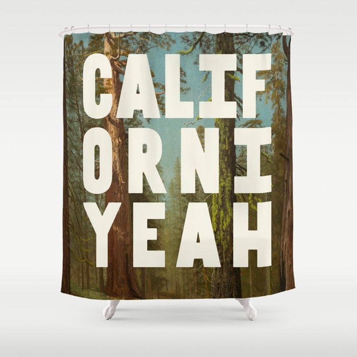 Californiyeah Shower Curtain Gallery Image 1