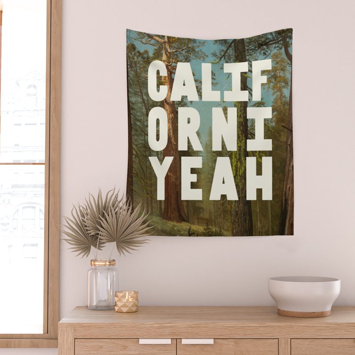 Californiyeah Wall Tapestry Gallery Image 2