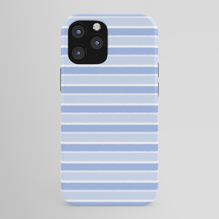 Baby Blue Cottage Stripes Pattern iPhone Case Gallery Image 43