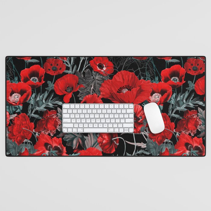 Poppy Garden Desk Mat Gallery Image 1