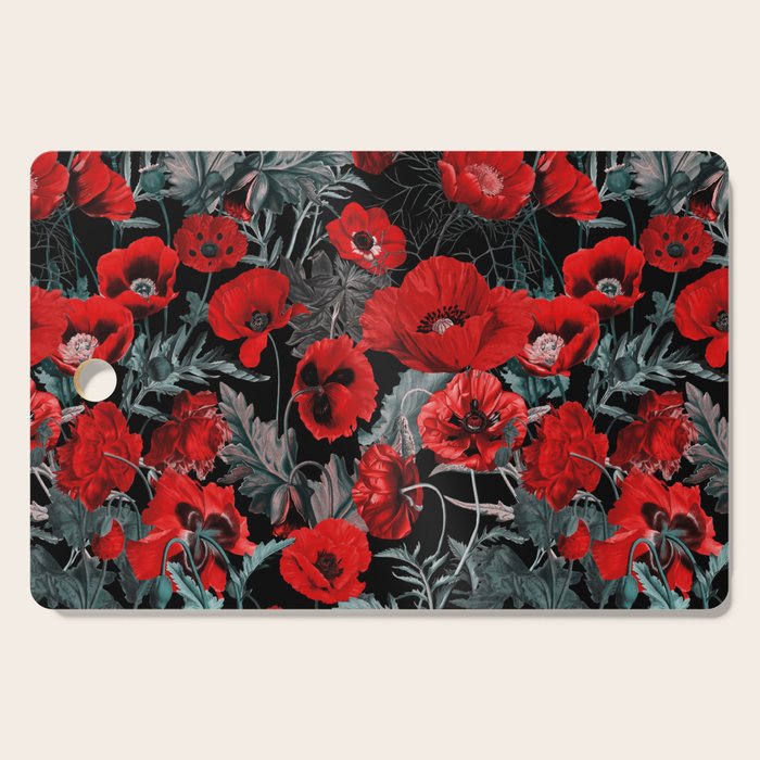 Poppy Garden Cutting Board Gallery Image 1