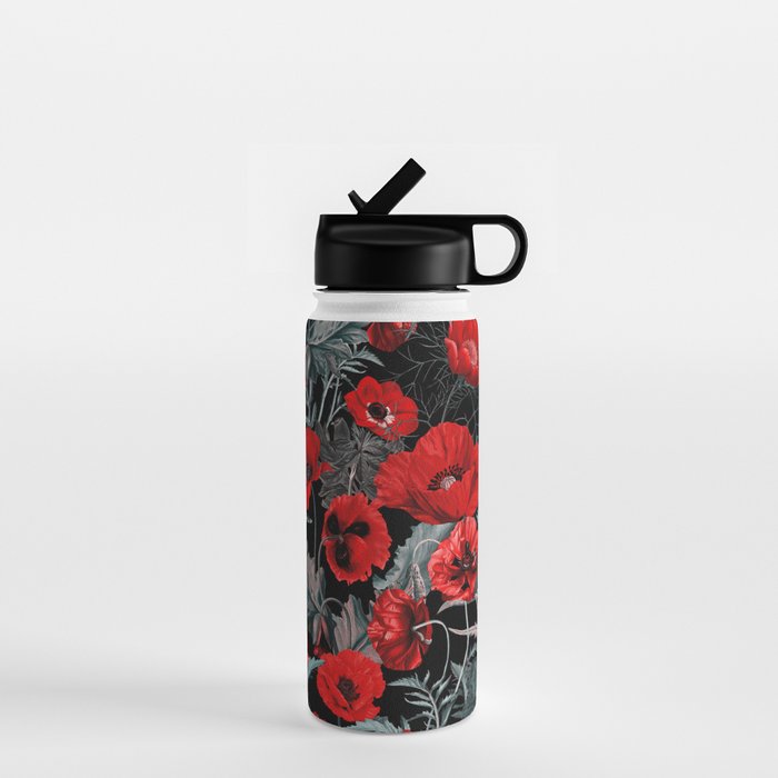 Poppy Garden Water Bottle Gallery Image 1