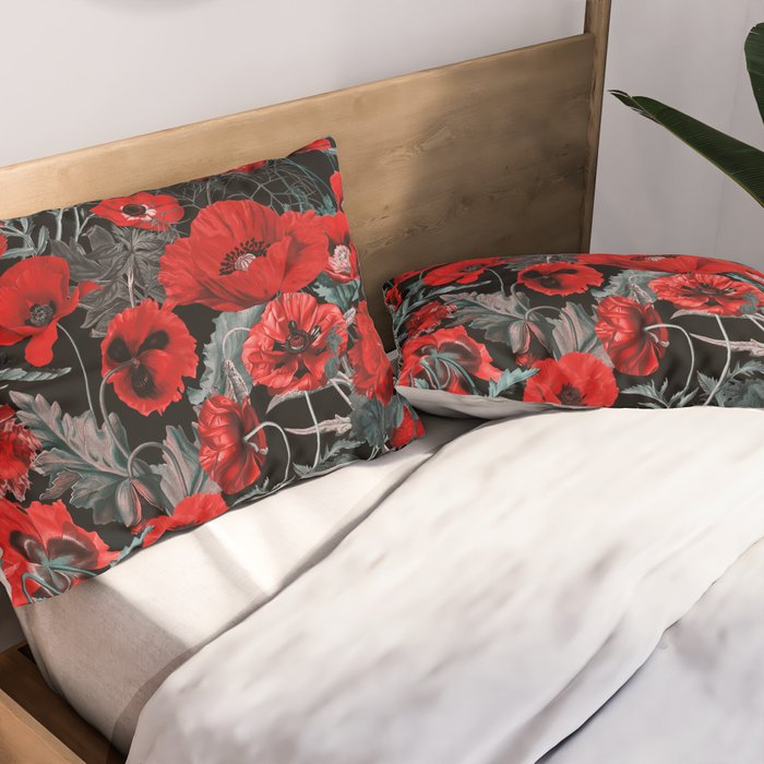 Poppy Garden Pillow Sham Gallery Image 2