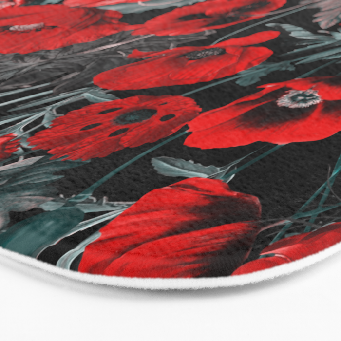 Poppy Garden Bath Mat Gallery Image 3