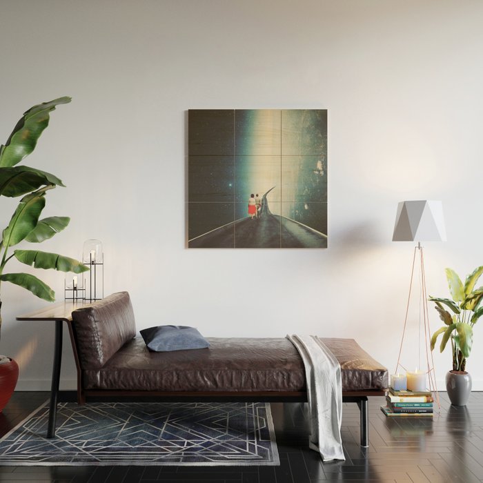 Just Walk Beside Me Wood Wall Art Gallery Image 2
