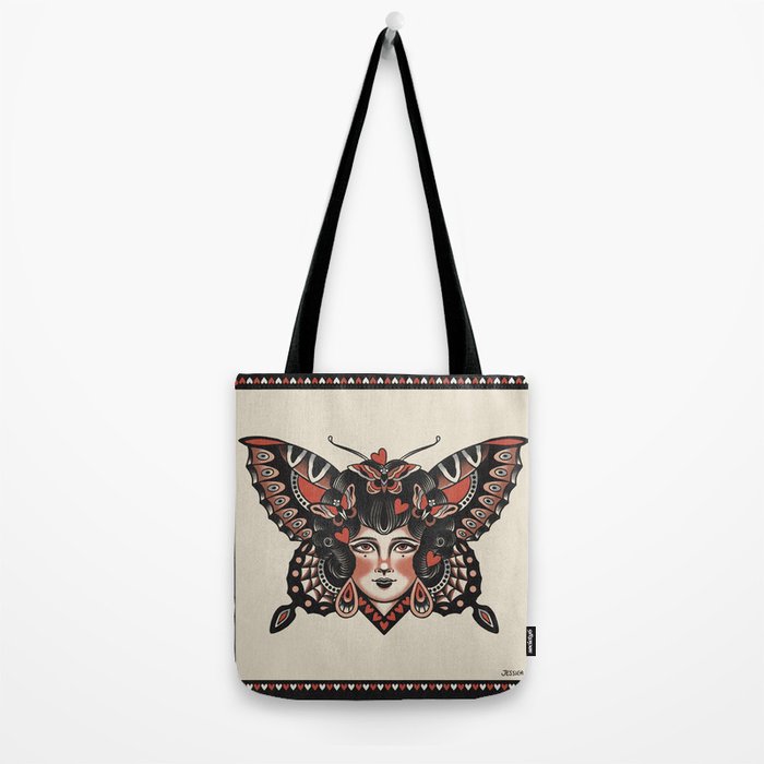 Queen of my heart (black hair) Tote Bag Gallery Image 2