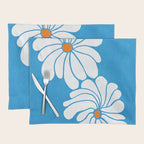 daisy 1967, denim blue Placemat Gallery Image 1