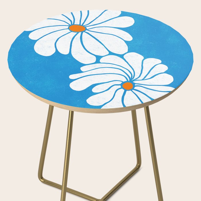 daisy 1967, denim blue Side Table Gallery Image 2