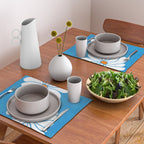 daisy 1967, denim blue Placemat Gallery Image 2