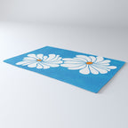 daisy 1967, denim blue Rug Gallery Image 3