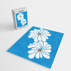 daisy 1967, denim blue Jigsaw Puzzle Gallery Image 2