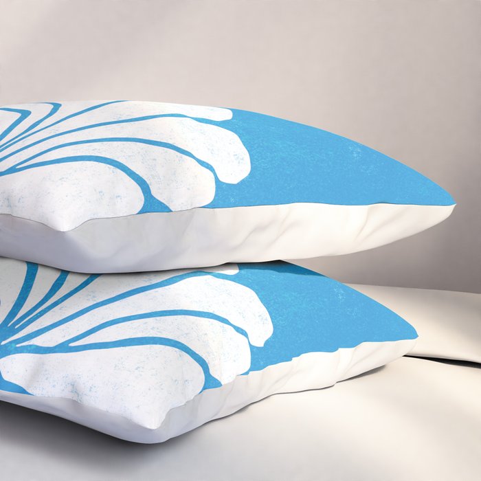 daisy 1967, denim blue Pillow Sham Gallery Image 3