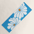 daisy 1967, denim blue Yoga Mat Gallery Image 1