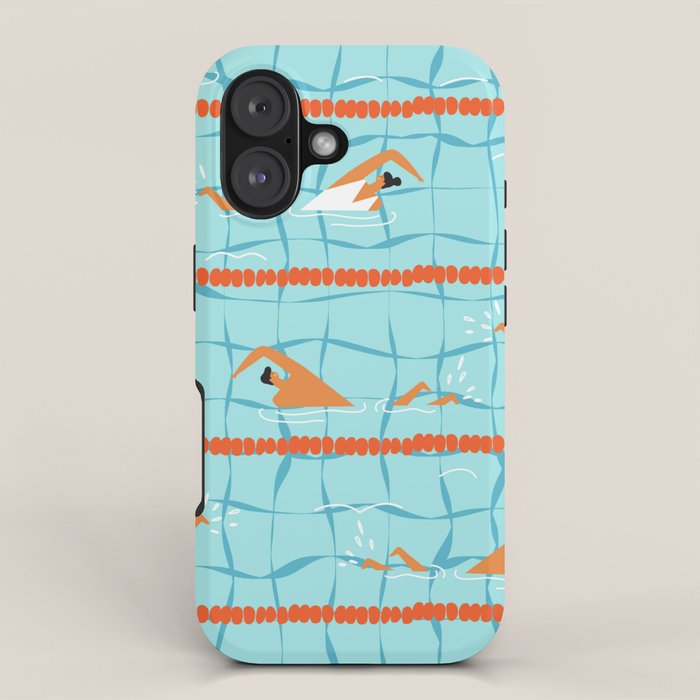 Swimming pool iPhone Case Gallery Image 1