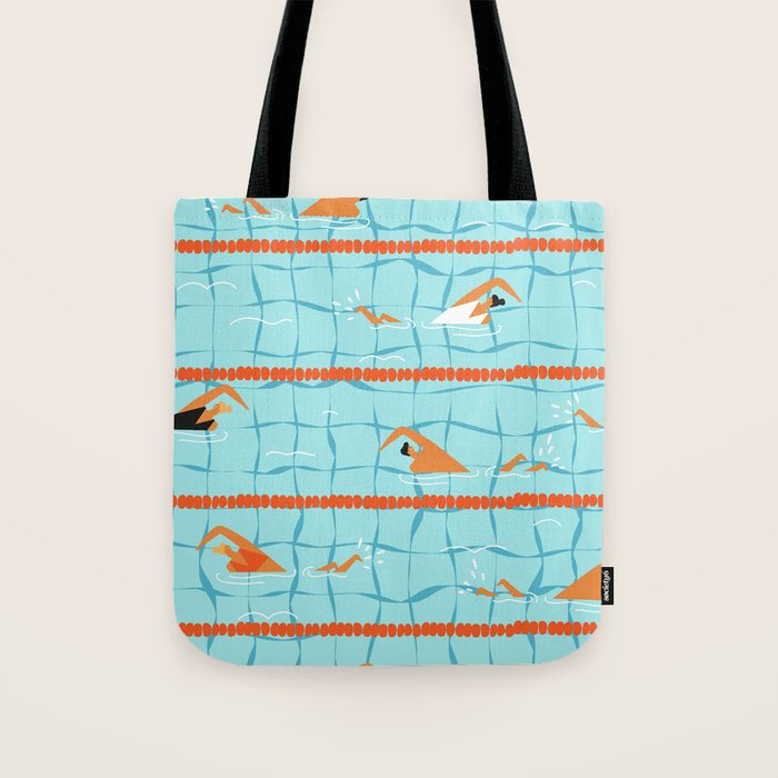 Swimming pool Tote Bag Gallery Image 1