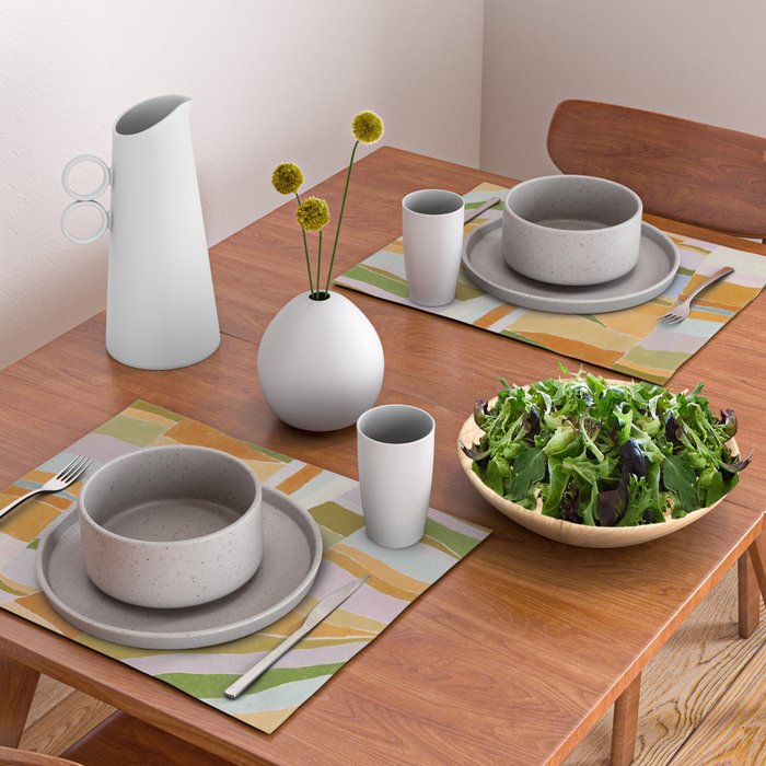 Colorful Flow Placemat Gallery Image 2