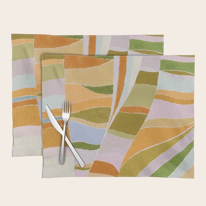 Colorful Flow Placemat Gallery Image 1