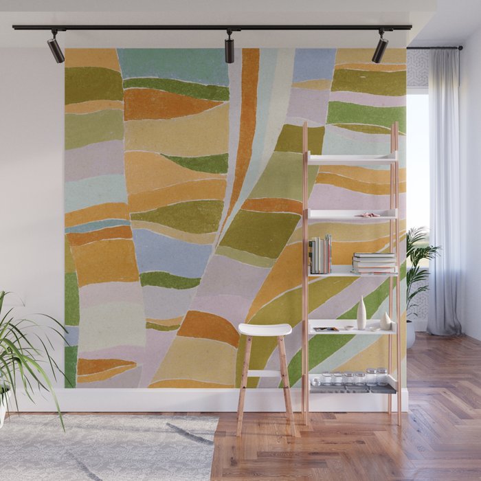 Colorful Flow Wall Mural Gallery Image 1