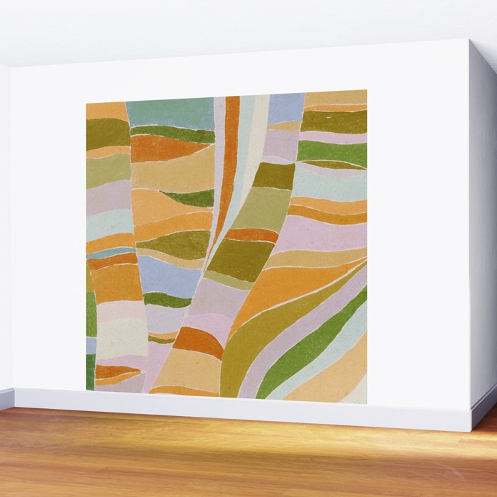 Colorful Flow Wall Mural Gallery Image 2
