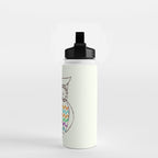 Chevron Owl Water Bottle Gallery Image 2