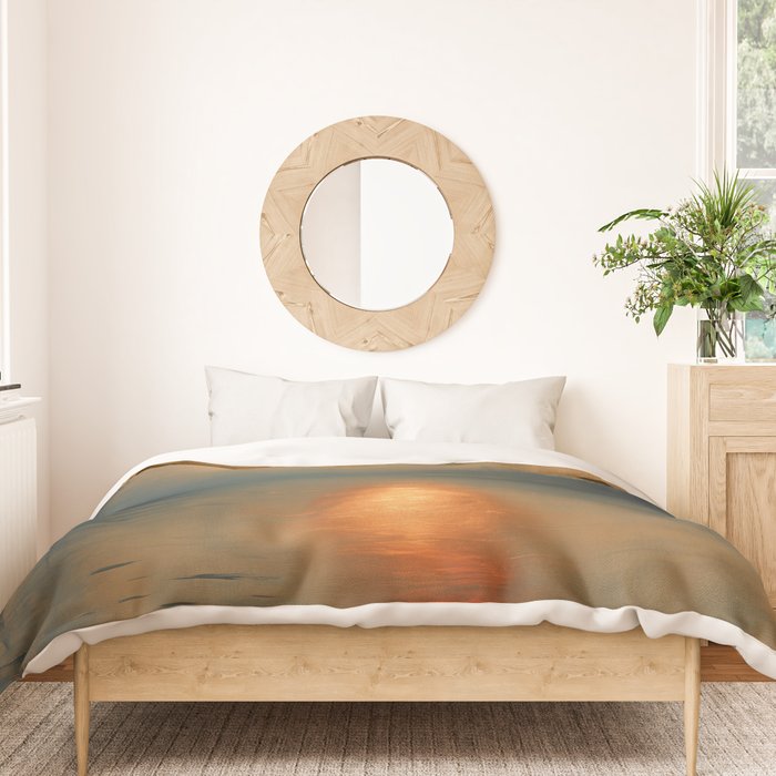 Moon Lake II Duvet Cover Gallery Image 3