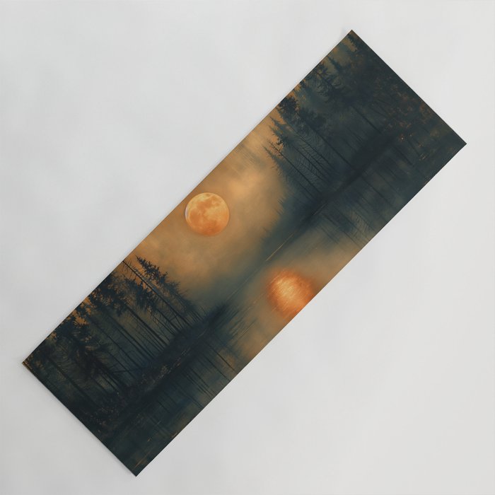 Moon Lake II Yoga Mat Gallery Image 1