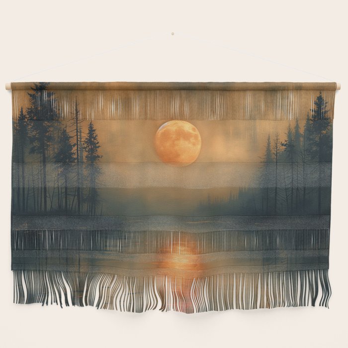 Moon Lake II Wall Hanging Gallery Image 1