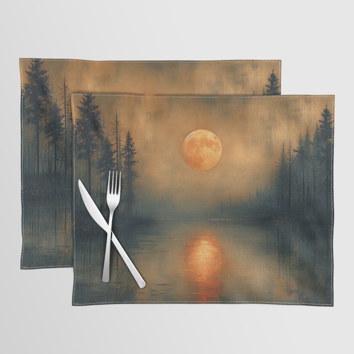 Moon Lake II Placemat Gallery Image 1