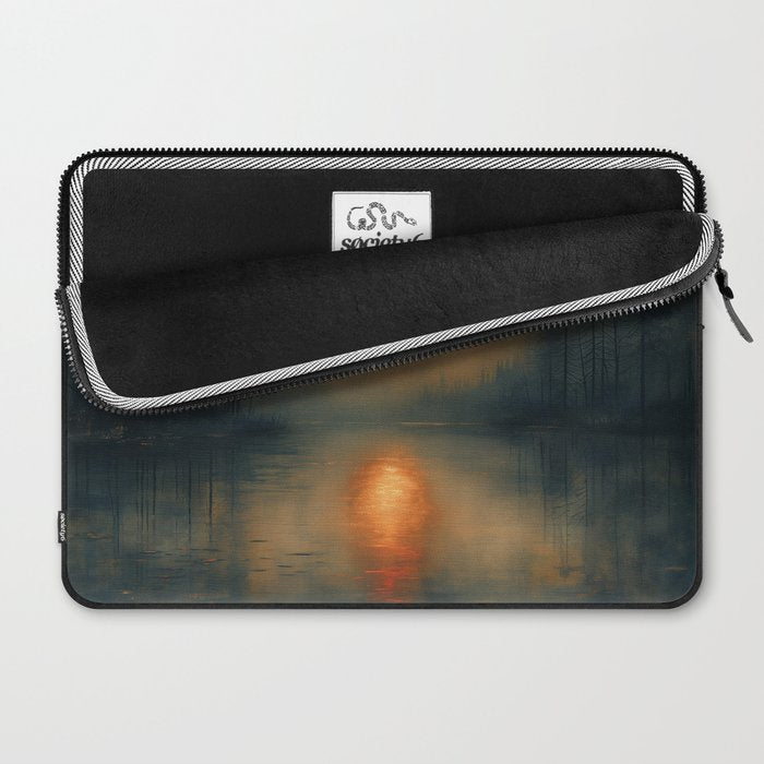 Moon Lake II Laptop Sleeve Gallery Image 2