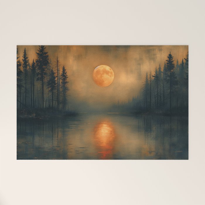 Moon Lake II Welcome Mat Gallery Image 1