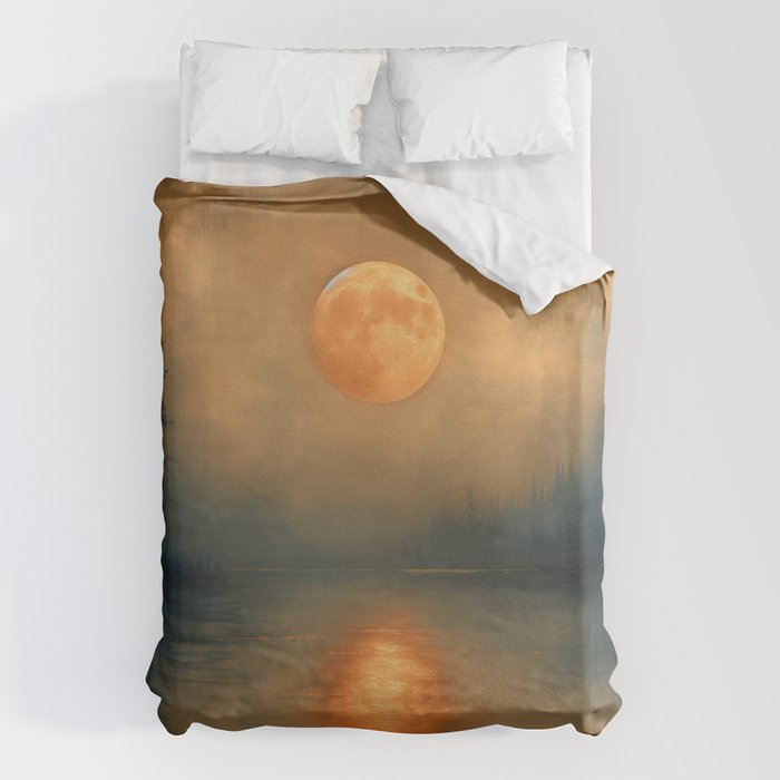 Moon Lake II Duvet Cover Gallery Image 6