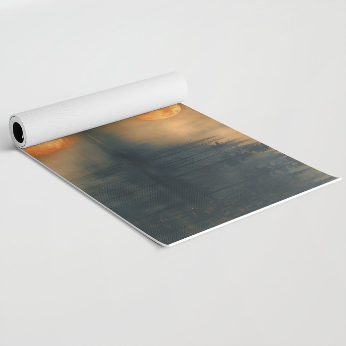 Moon Lake II Yoga Mat Gallery Image 2