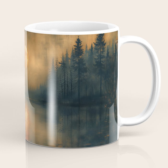 Moon Lake II Coffee Mug Gallery Image 1