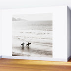 Surfer Black and White Wall Mural Gallery Image 2