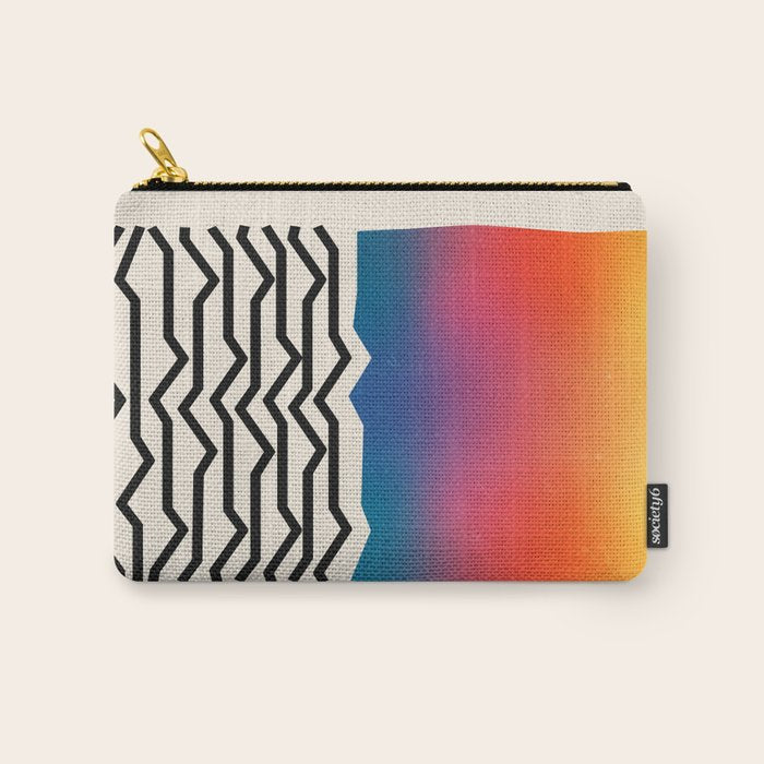 Vintage California Waves Carry All Pouch Gallery Image 1