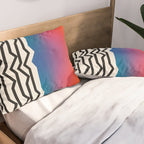 Vintage California Waves Pillow Sham Gallery Image 2