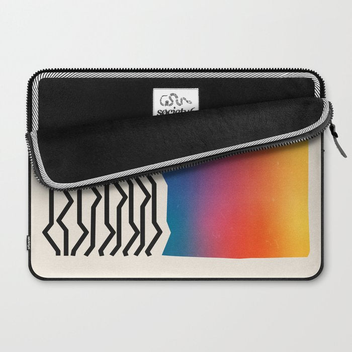 Vintage California Waves Laptop Sleeve Gallery Image 2