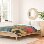 The Red Heart of Yunn - Nature Landscape Duvet Cover Gallery Image 2