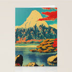 The Red Heart of Yunn - Nature Landscape Stationery Card Gallery Image 2